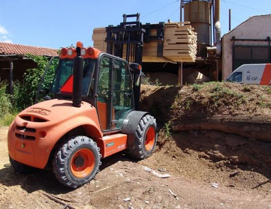 Carretilla elevadora todo terreno C 250 H