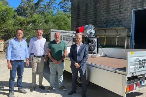 Equipo de desatascos BAY-15. Concello de A Guarda