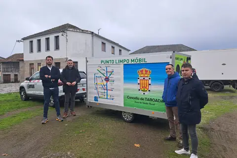 Remolque punto limpio móvil Plus. Concello de Taboada