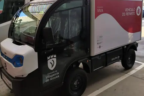 Vehículo 100 % eléctrico Goupil G4. Concello de Vilagarcía de Arousa
