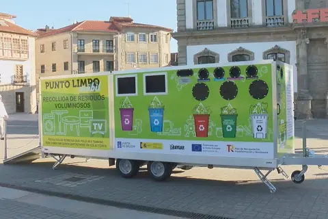 Punto limpio móvil para barrios y parroquias. Concello de Pontevedra