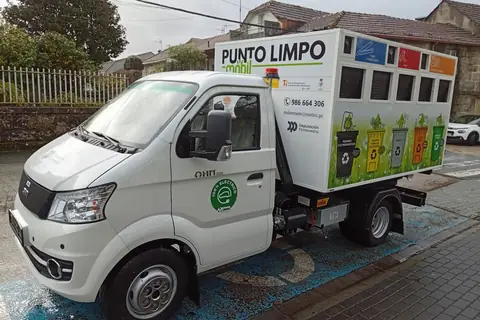 Vehículo 100 % eléctrico OHM S35. Concello de Mondariz